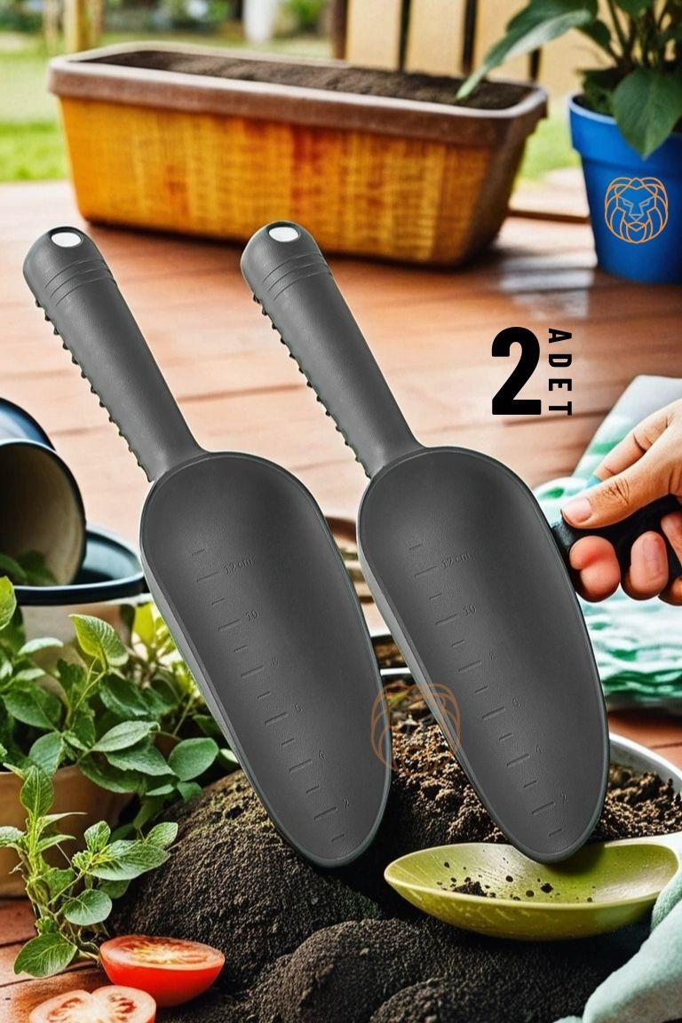 TransForMacion Bahçe Küreği Gübre Yem için Ölçekli 2 ADET Monitillo 719820  