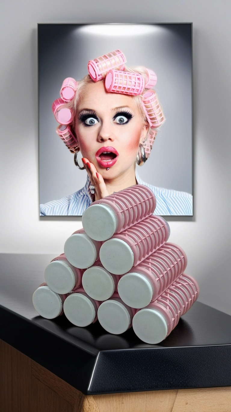 Isıtmalı Sulu Bigudi 2.5 cm 20 Adet Solingen Professional 719838