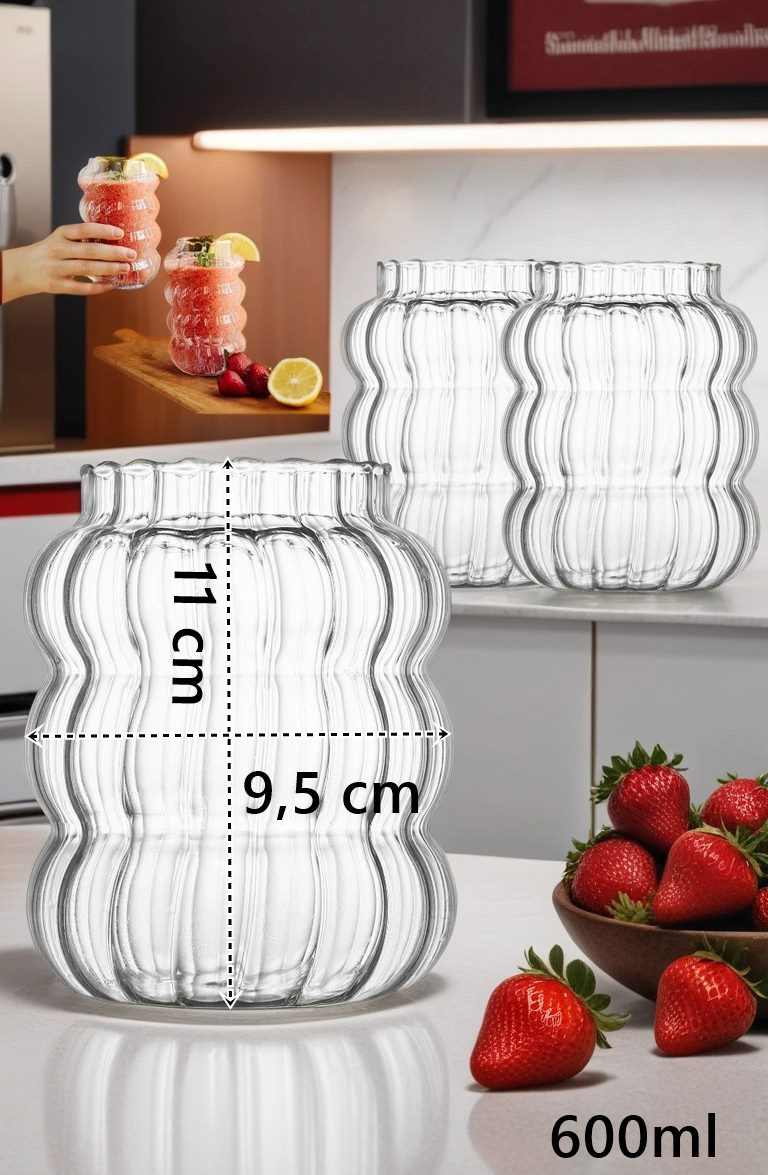 TransForMacion Bardak 3 ADET 600 ml Voogdes Balceiro 719863