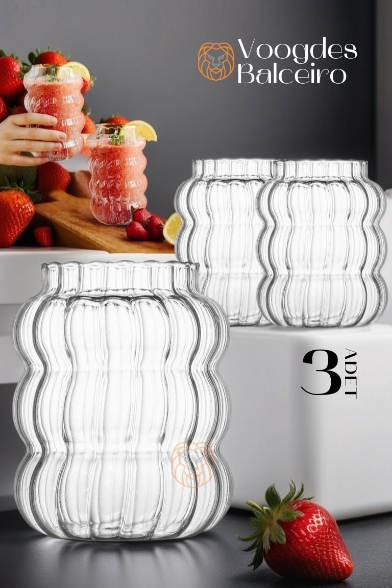 TransForMacion Bardak 3 ADET 600 ml Voogdes Balceiro 719863