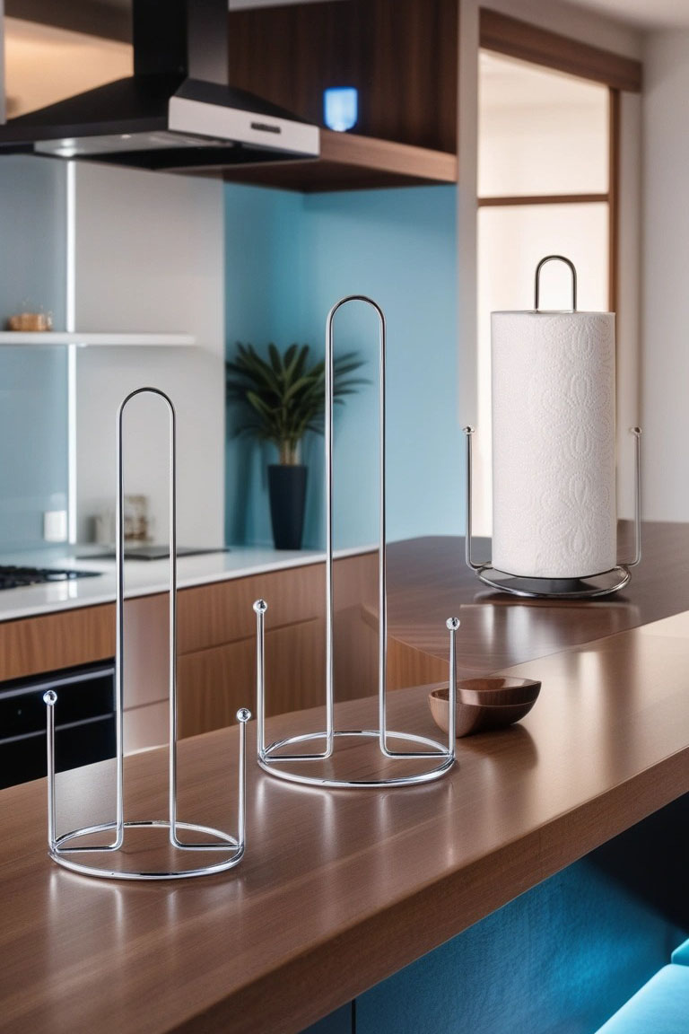 Kağıt Havlu Tutucu Metal 2 ADET 719902