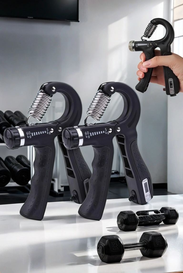 Transformacion El Kol Bilek Güçlendirici 2 ADET Egzersiz Aleti 5-60 Kg Karpal Direnç El Yayı Cihazı Direnç Yayı 719991