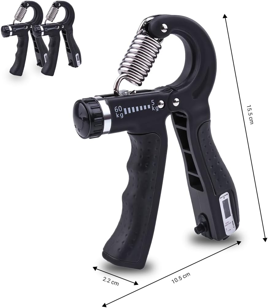 Transformacion El Kol Bilek Güçlendirici 2 ADET Egzersiz Aleti 5-60 Kg Karpal Direnç El Yayı Cihazı Direnç Yayı 719991