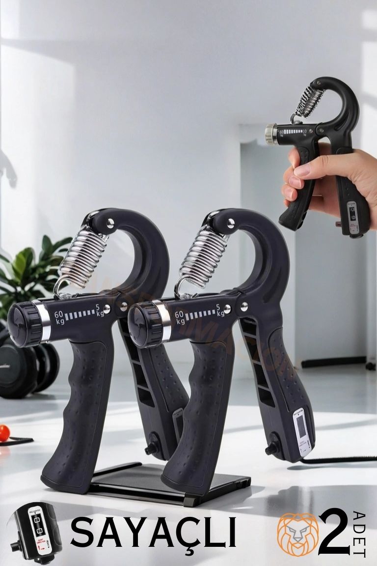 Transformacion El Kol Bilek Güçlendirici 2 ADET Egzersiz Aleti 5-60 Kg Karpal Direnç El Yayı Cihazı Direnç Yayı 719991