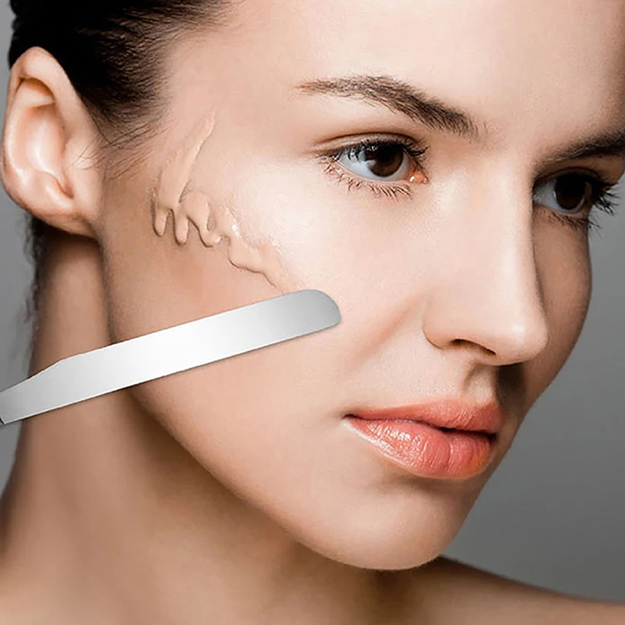 Maske Sıvı Fondöten Tonlama Spatulası Çelik 719997