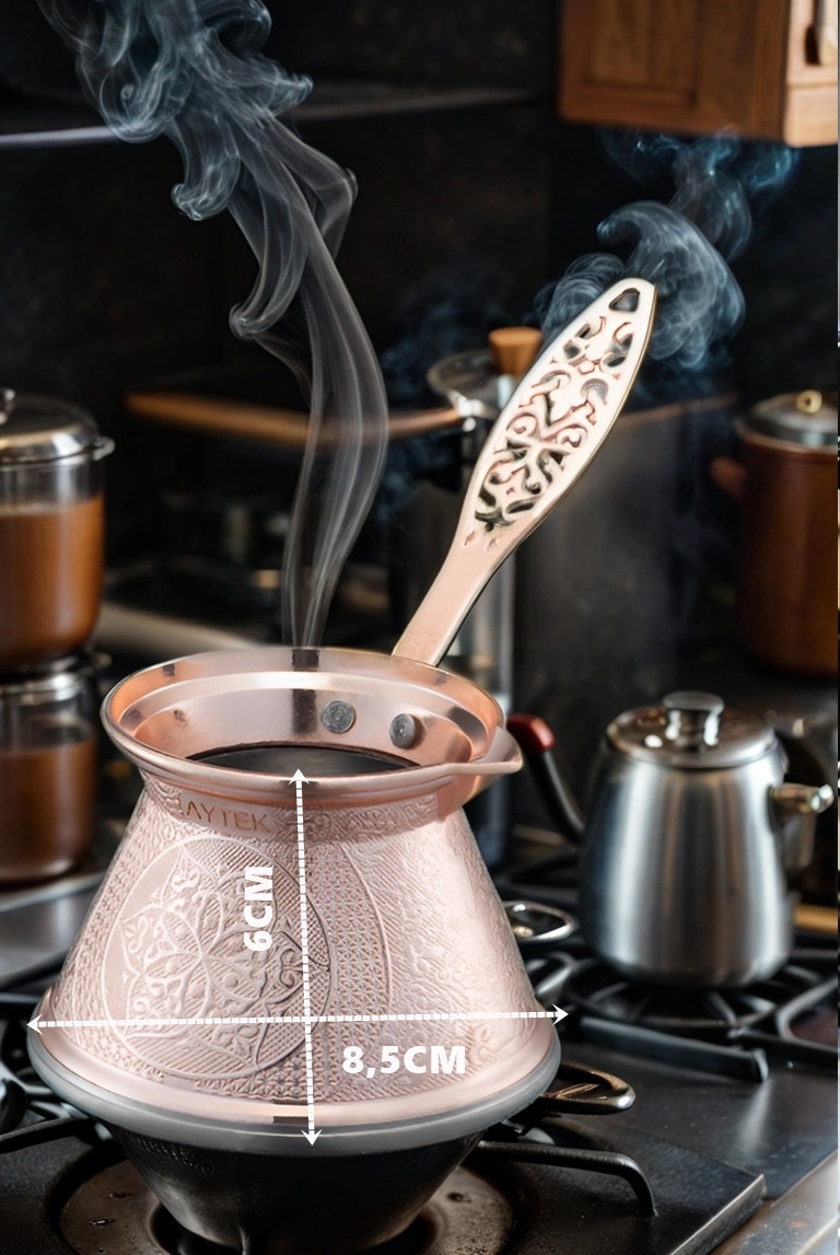 TransForMacion Cezve 2-3 Kişilik ROSE İndüksiyon Tabanlı 720007