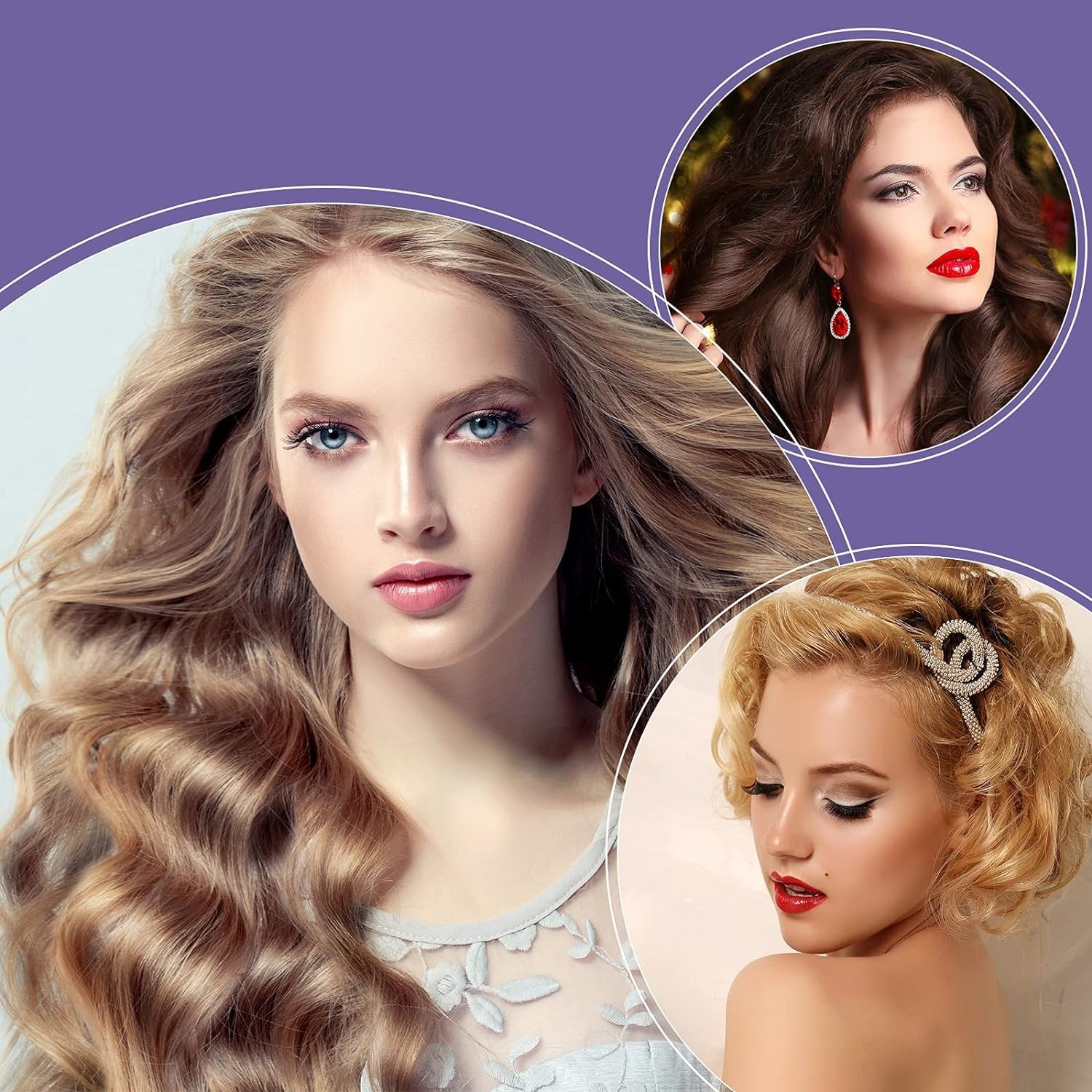 Kafes Gece Bigudisi Isısız Saç Şekillendirme Doğal Bukle Bigudisi 20 Adet 720025