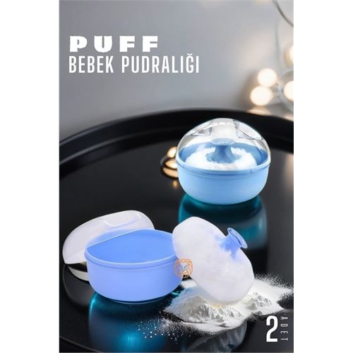 TransForMacion Bebek Pudralığı Puff Pudralık 2 ADET 720031