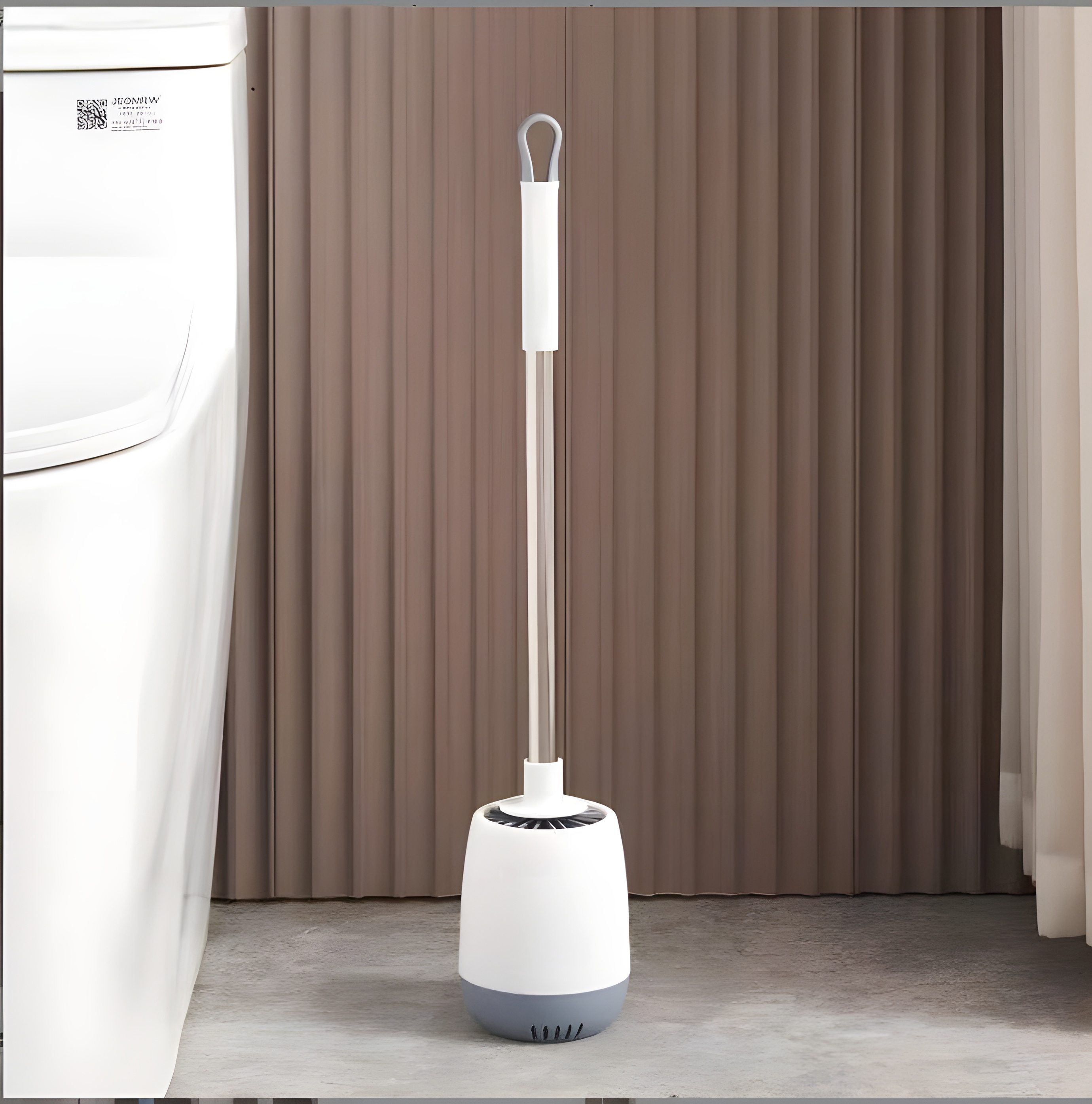 TransForMacion Uzun Klozet Fırçası Duvara Monte Çelik Sap 720033