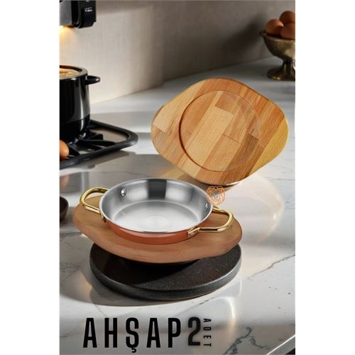 TransForMacion Ahşap Sahan Altlığı 2 ADET 17 cm 719344	