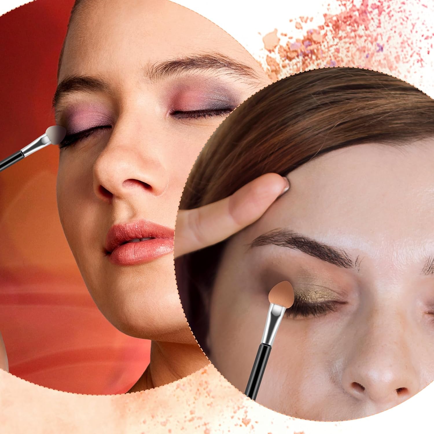 12'lı Çift Uçlu Far Aplikatörü – Göz Makyajı İçin Sünger Uçlu Pratik Uygulama Set 720085