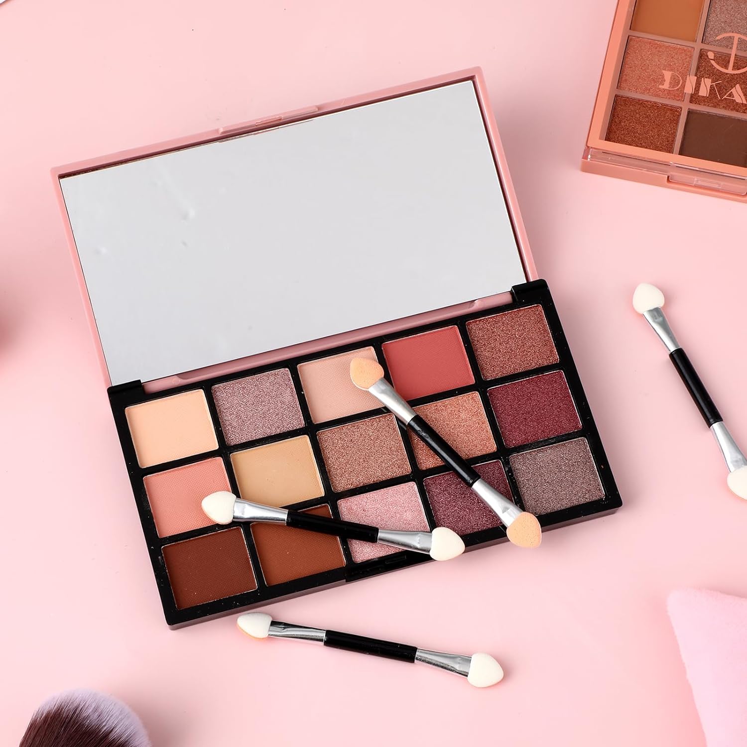 12'lı Çift Uçlu Far Aplikatörü – Göz Makyajı İçin Sünger Uçlu Pratik Uygulama Set 720085