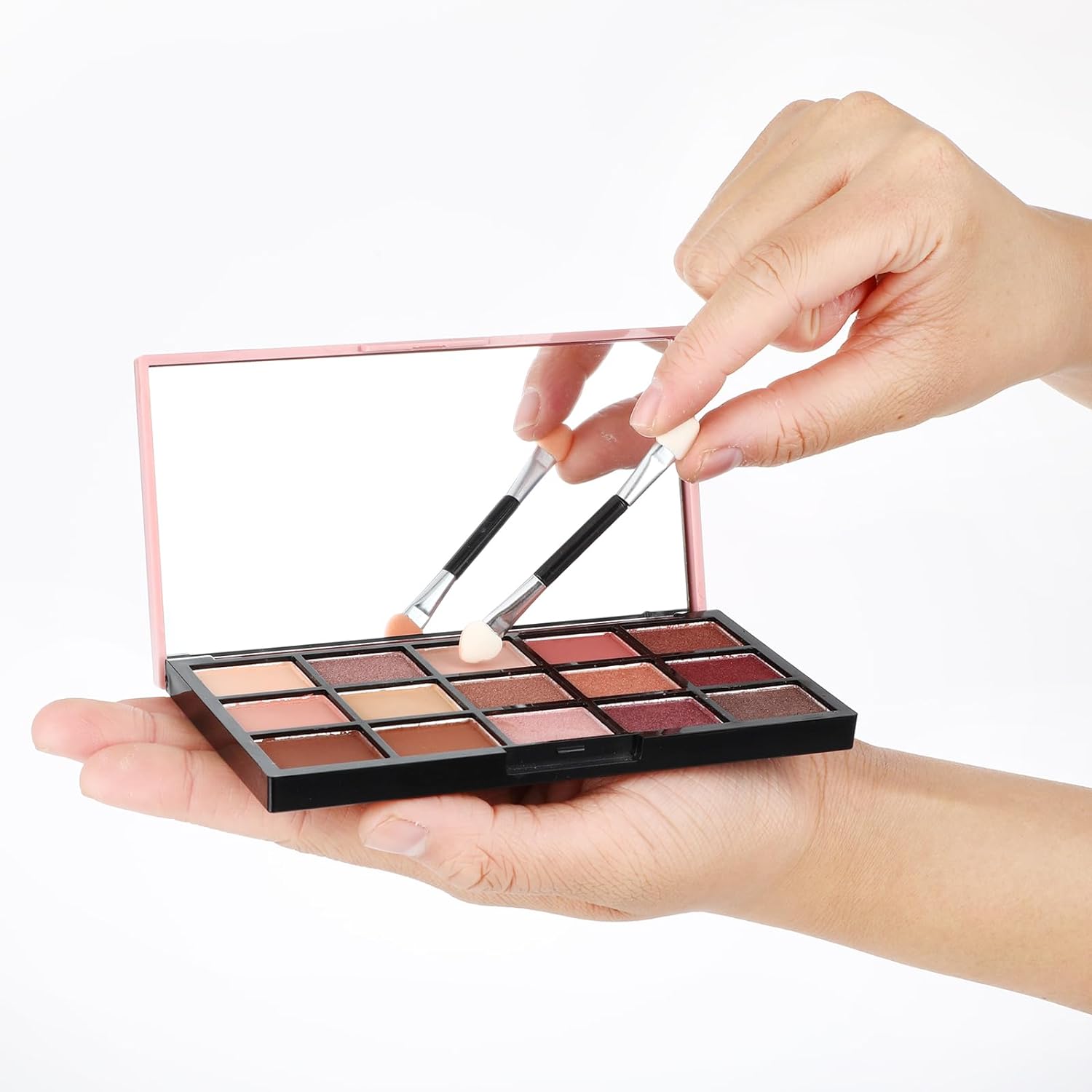 12'lı Çift Uçlu Far Aplikatörü – Göz Makyajı İçin Sünger Uçlu Pratik Uygulama Set 720085