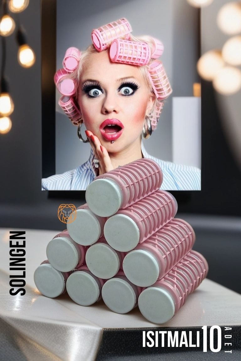 Isıtmalı Sulu Bigudi 2.5 cm 10 Adet Solingen Professional 719838	