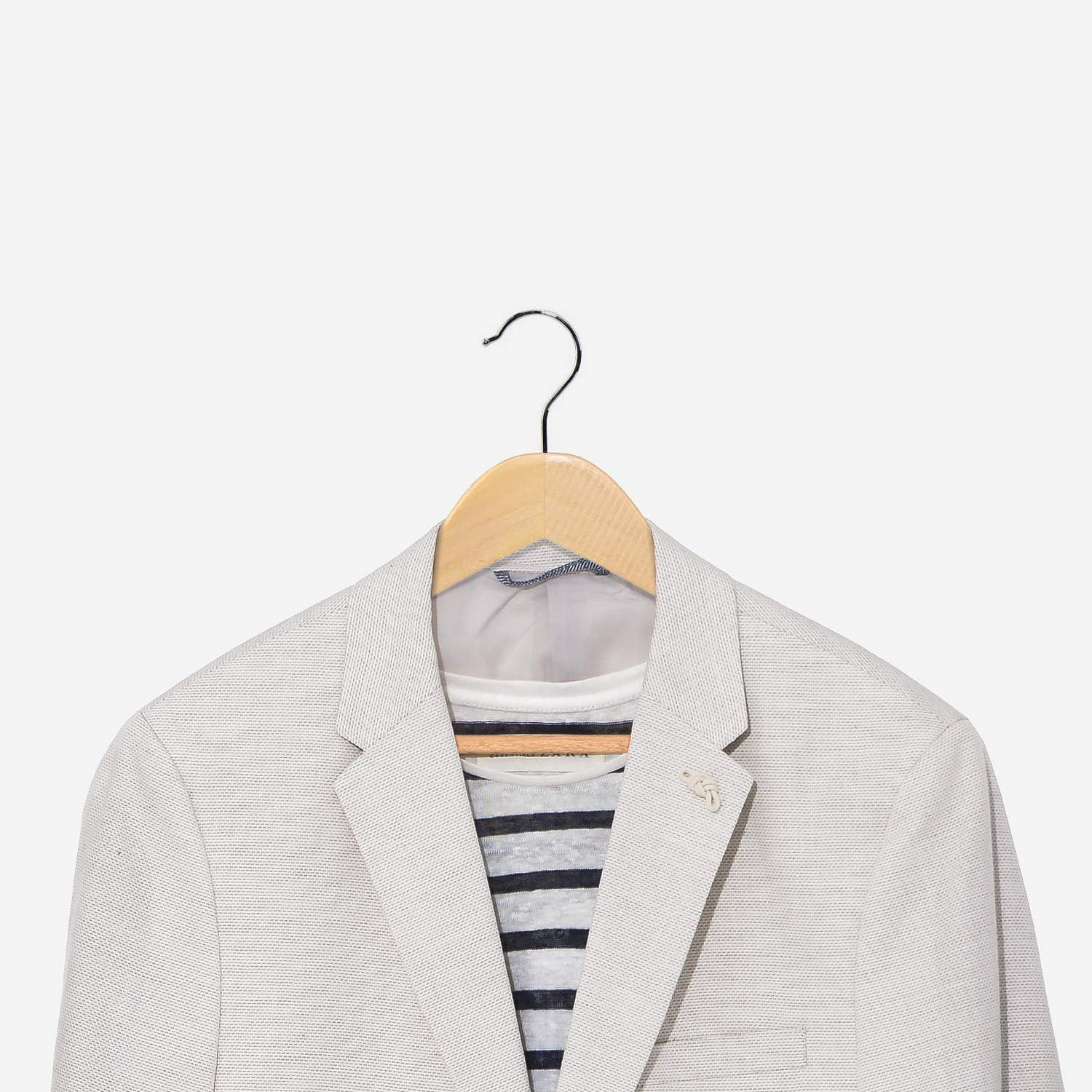 Elbise Askısı Natural Ahşap 8 ADET  720177