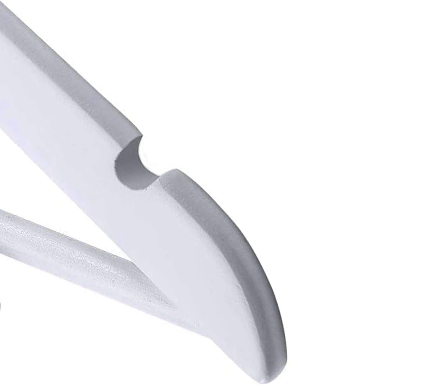 TransForMacion Elbise Askısı Beyaz Ahşap 8 ADET 720178