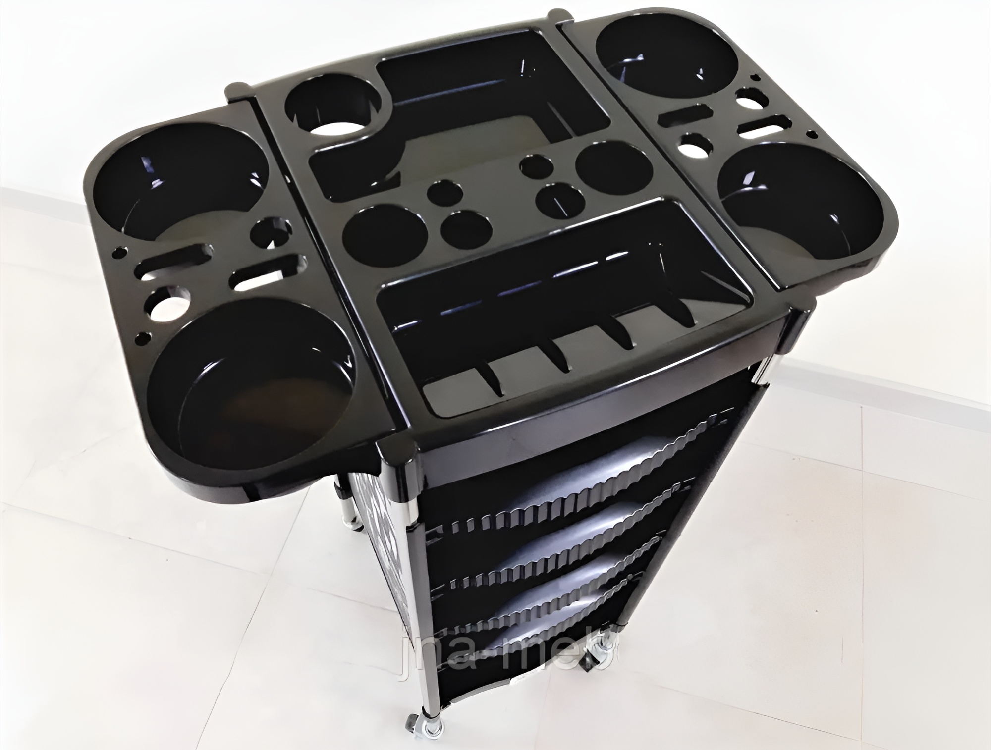 Raflı Kuaför Arabası Absolute Professional 720209