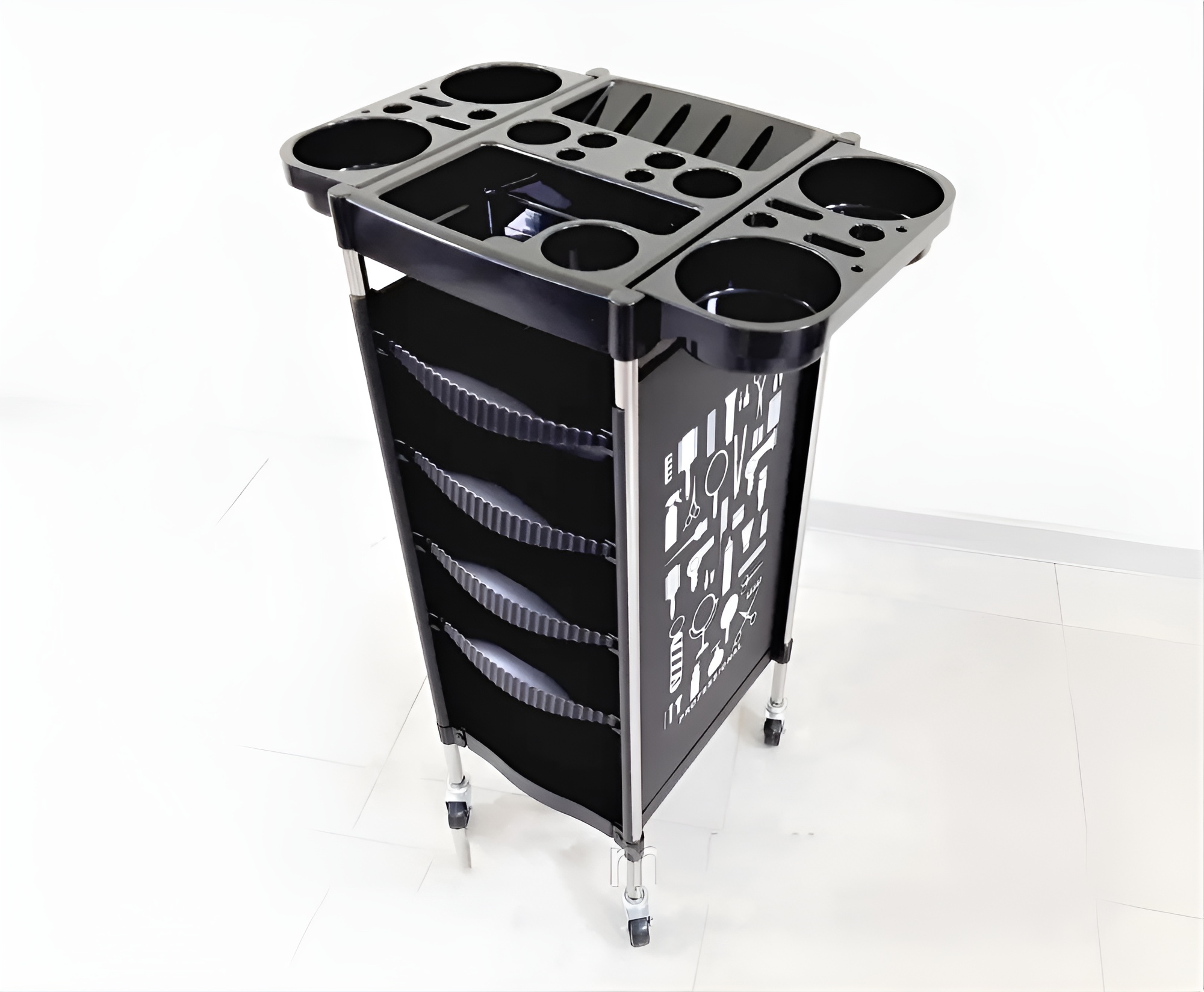 Raflı Kuaför Arabası Absolute Professional 720209