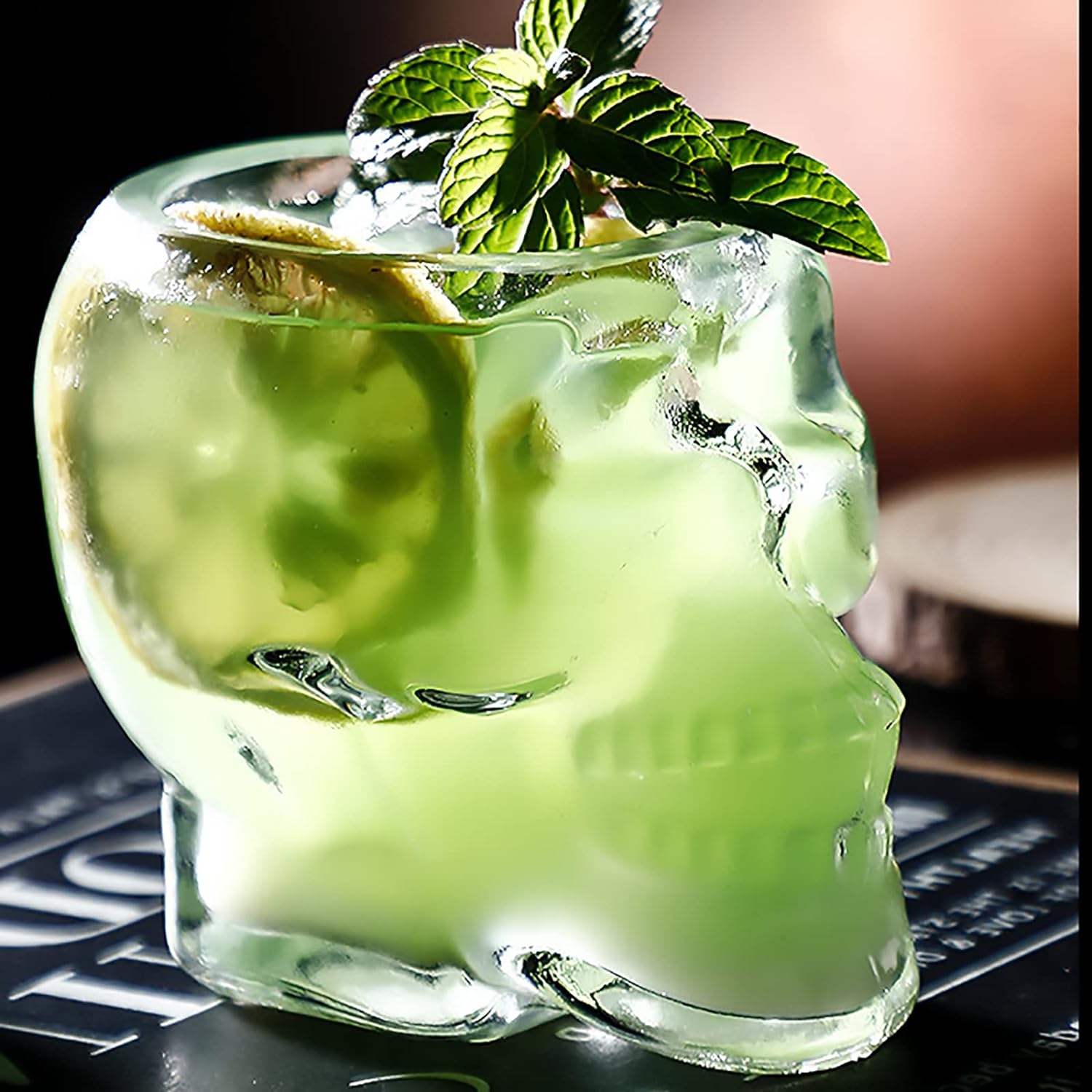 Kokteyl Bardağı Kurukafa Cam 720275