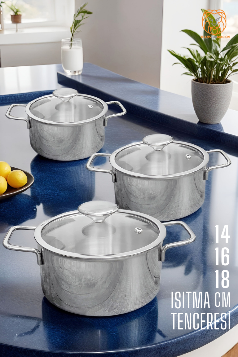 Tencere Seti P.Çelik  6 Parça 720320