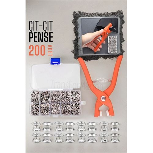 TransForMacion Penseli Çıtçıt Seti 200 lü Paket 720332