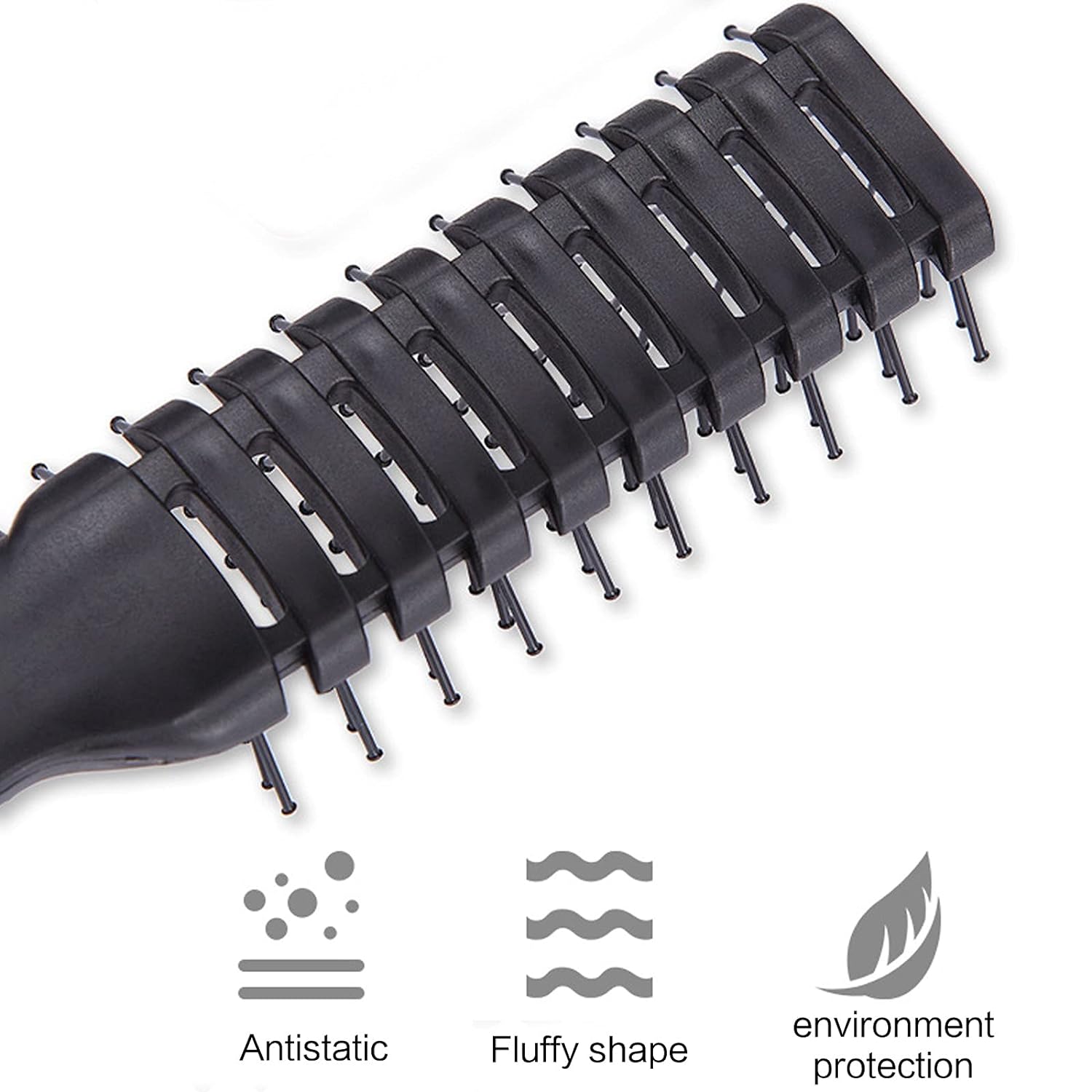 Nano Dolaşık Saç Tarağı Kavisli Havalandırmalı 720344 