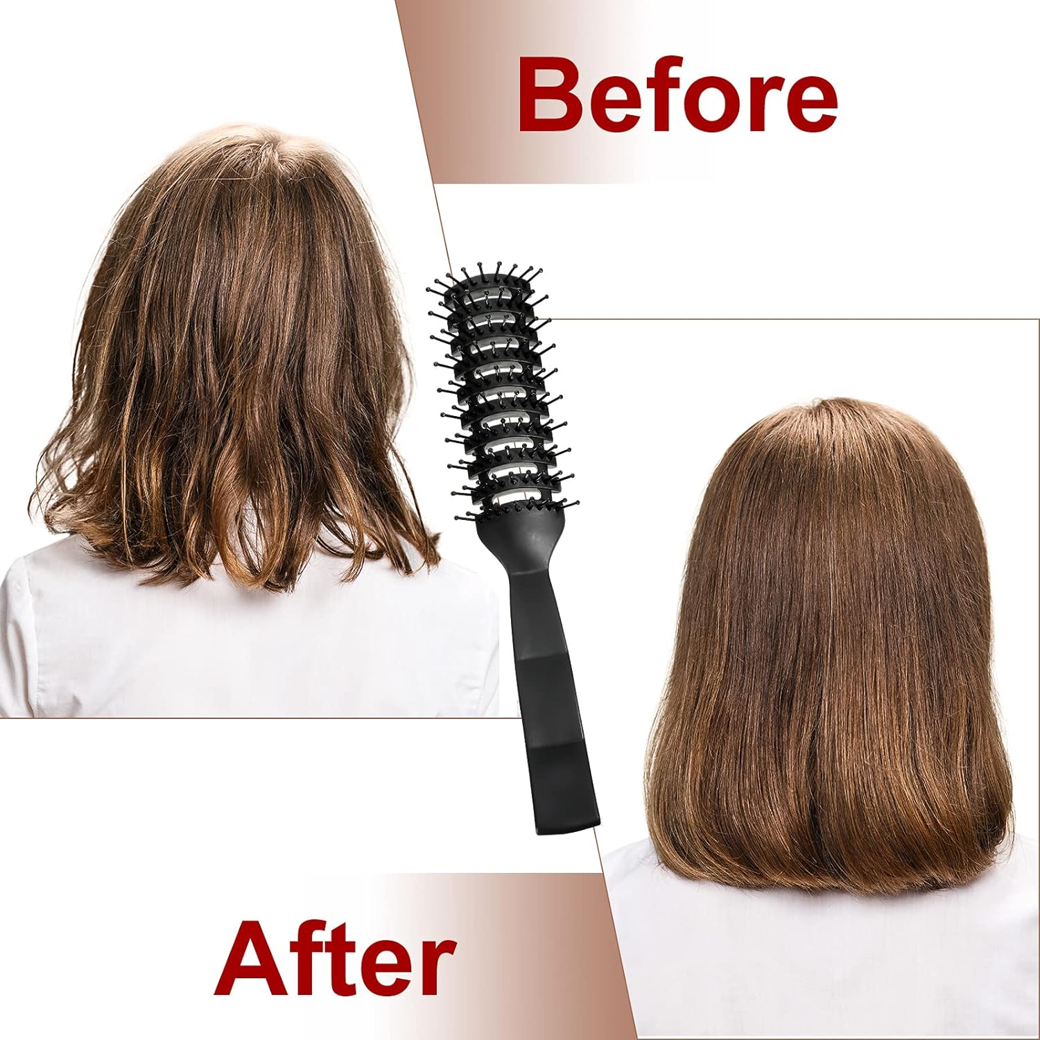 Nano Dolaşık Saç Tarağı Kavisli Havalandırmalı 720344 