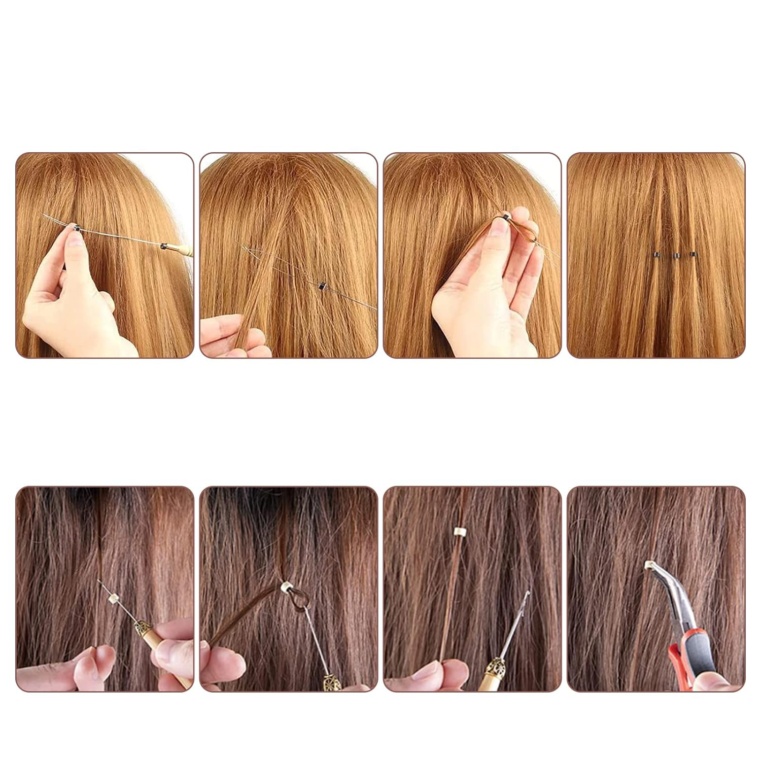 TransForMacion Nano Saç Kaynak Boncukları SARI 1000 adet 720357