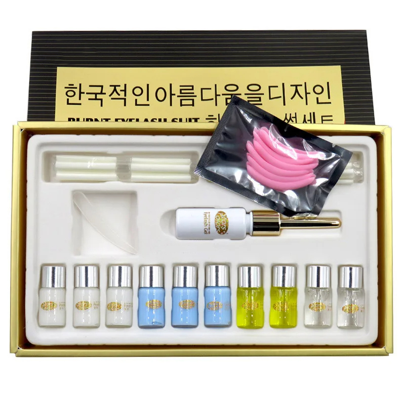 90 Kullanım Kirpik Perma Lifting Kaldırma Seti 720364