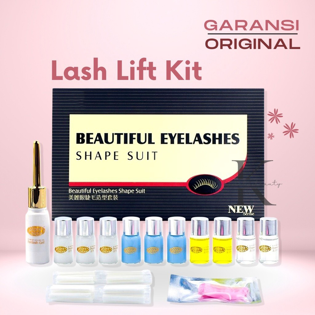 90 Kullanım Kirpik Perma Lifting Kaldırma Seti 720364