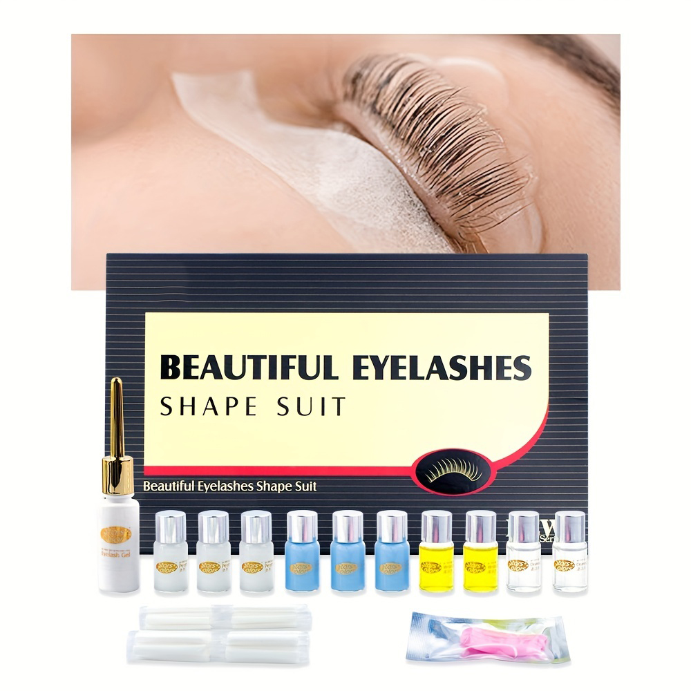90 Kullanım Kirpik Perma Lifting Kaldırma Seti 720364