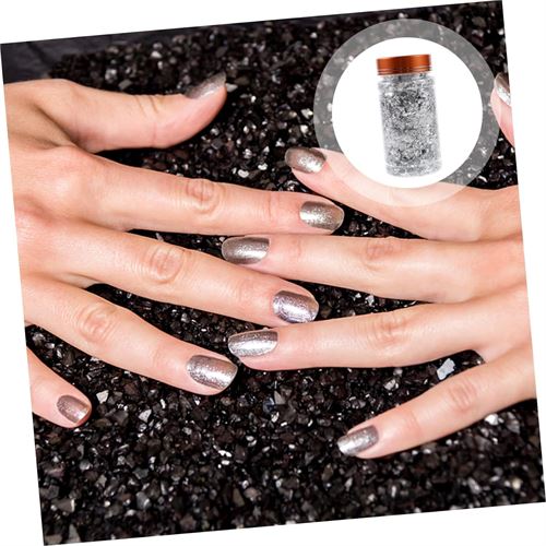 TransForMacion Tırnak Süsü Gümüş Folyo Gri 720374