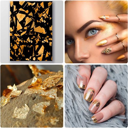 TransForMacion Tırnak Süsü Gümüş Folyo Rose Gold 720376