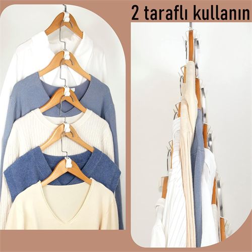 TransForMacion Askı Çoklayıcı Kanca 40 ADET 720407