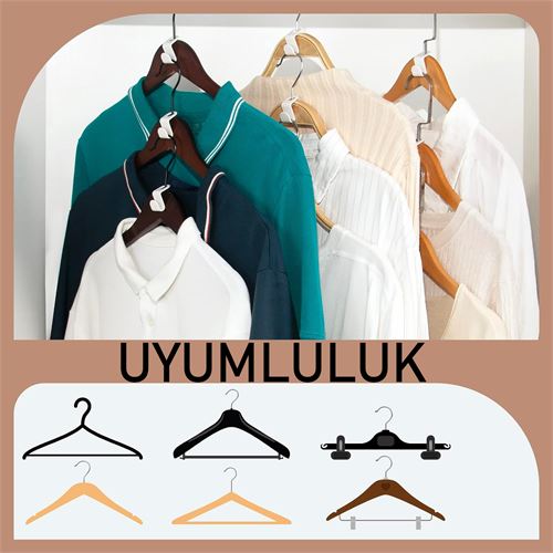 TransForMacion Askı Çoklayıcı Kanca 40 ADET 720407