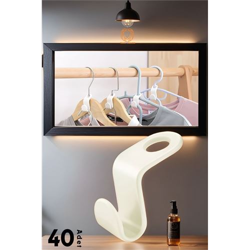TransForMacion Askı Çoklayıcı Kanca 40 ADET 720407