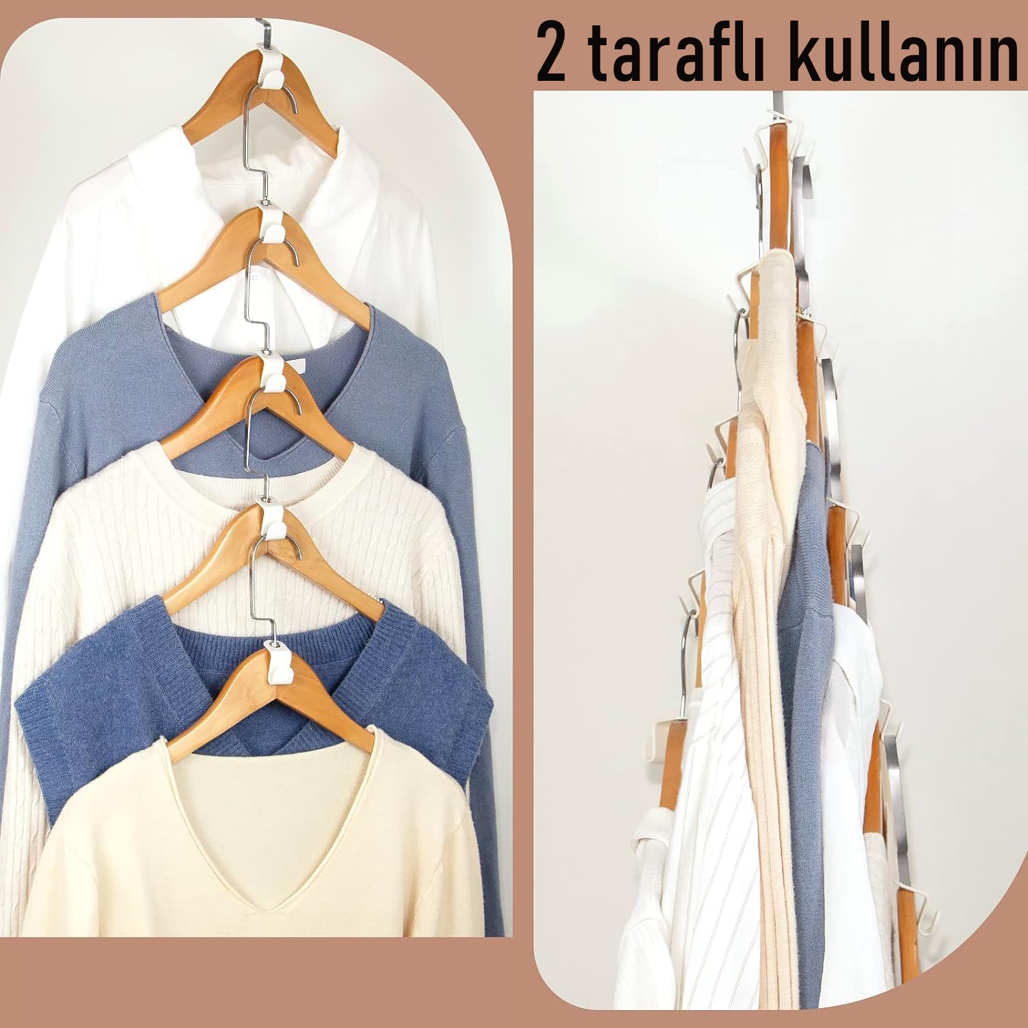 Askı Çoklayıcı Kanca 40 ADET 720407