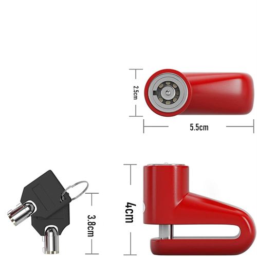 TransForMacion Disk Kilidi Bisiklet Motosiklet Scooter 720428