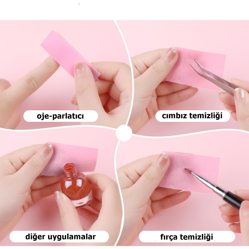 TransForMacion 550 Adet Oje Çıkarıcı Doğal Ped Solingen Professional 719256