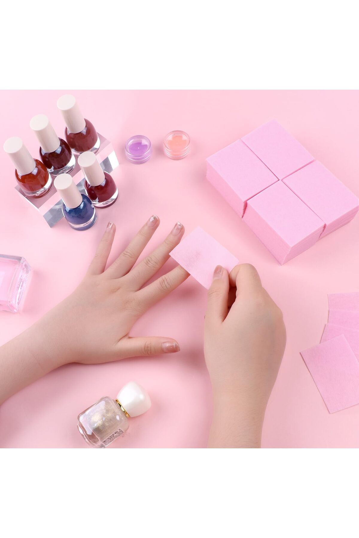 TransForMacion 550 Adet Oje Çıkarıcı Doğal Ped Solingen Professional 719256