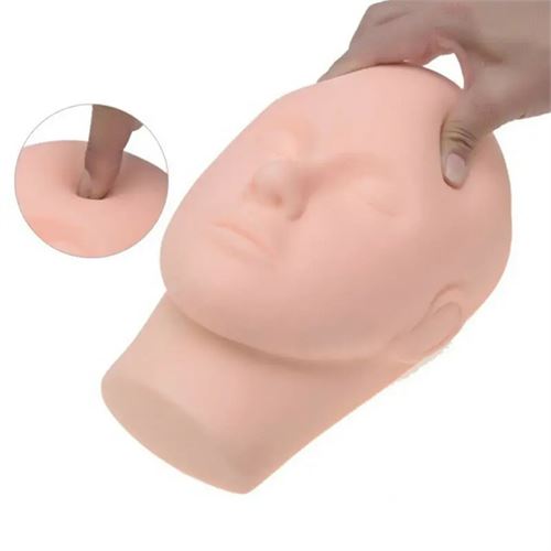 TransForMacion Kirpik Makyaj Eğitim Kafası Silikon 720446