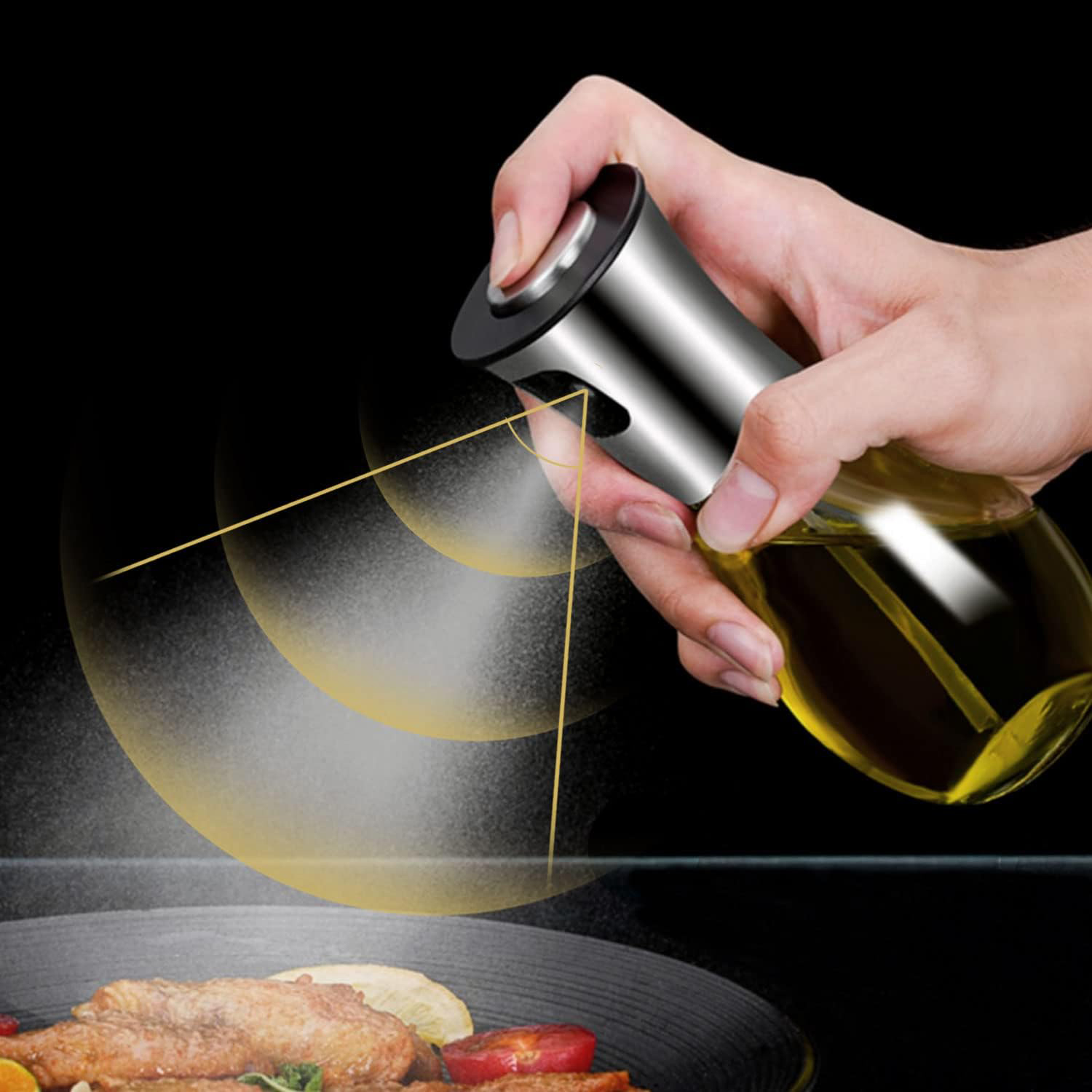 TransForMacion Zeytinyağı Püskürtücü Cam Sprey Zengrili Design 716260