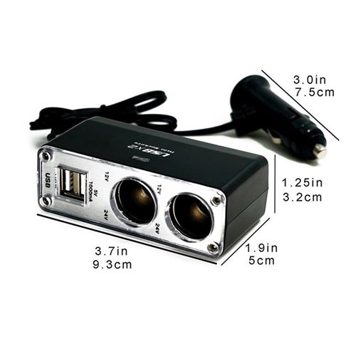 Transformacion 1 Çakmaktan 2 USB 2 Çakmak Çıkış Çoklayıcı 422388