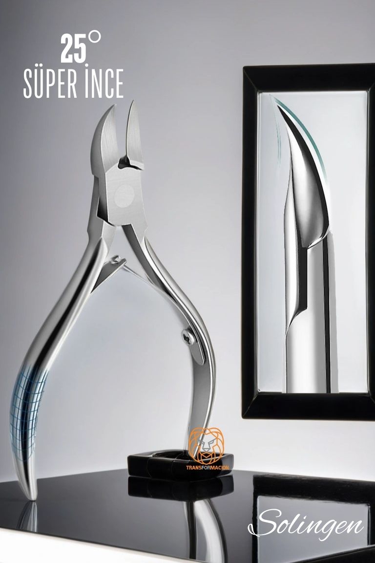 TransForMacion Süper İnce Tırnak Makası Bileylenebilir Solingen 720498