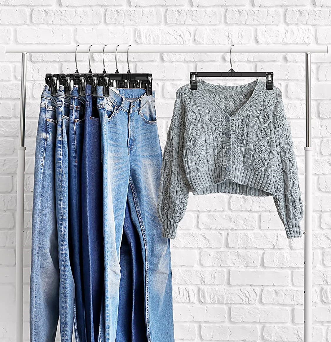 Etek Pantolon Eşarp Kıskaçlı Askı 18 li SET 720507