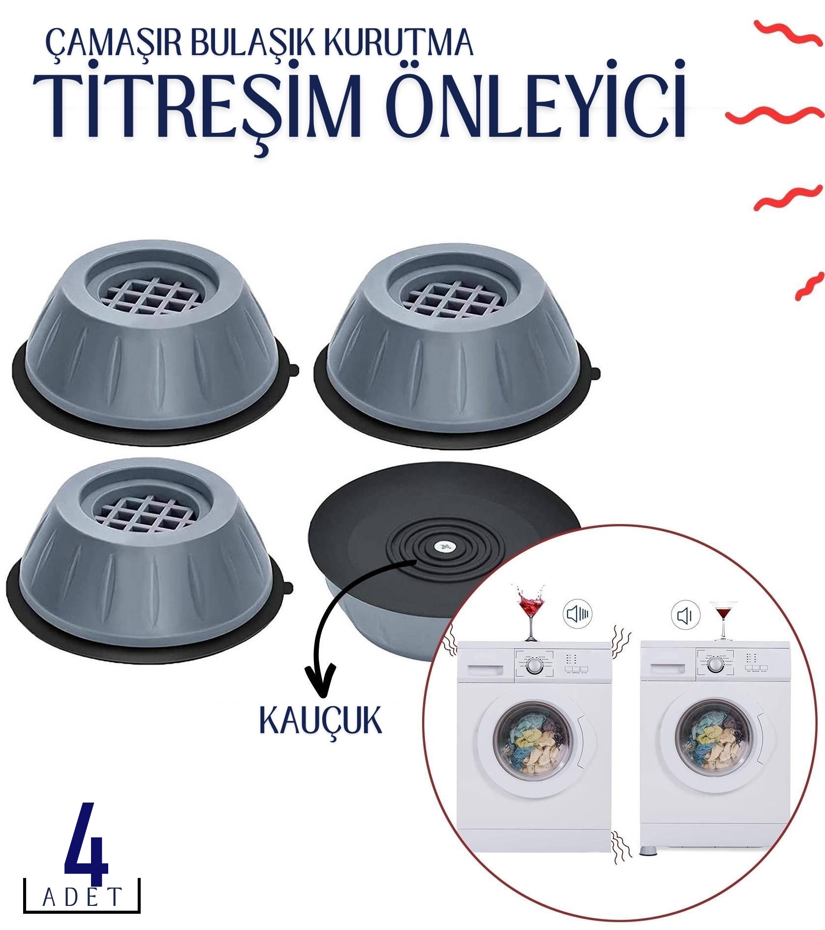 Titreşim Önleyici Kauçuk 4 Adet S.Langston Design 715742