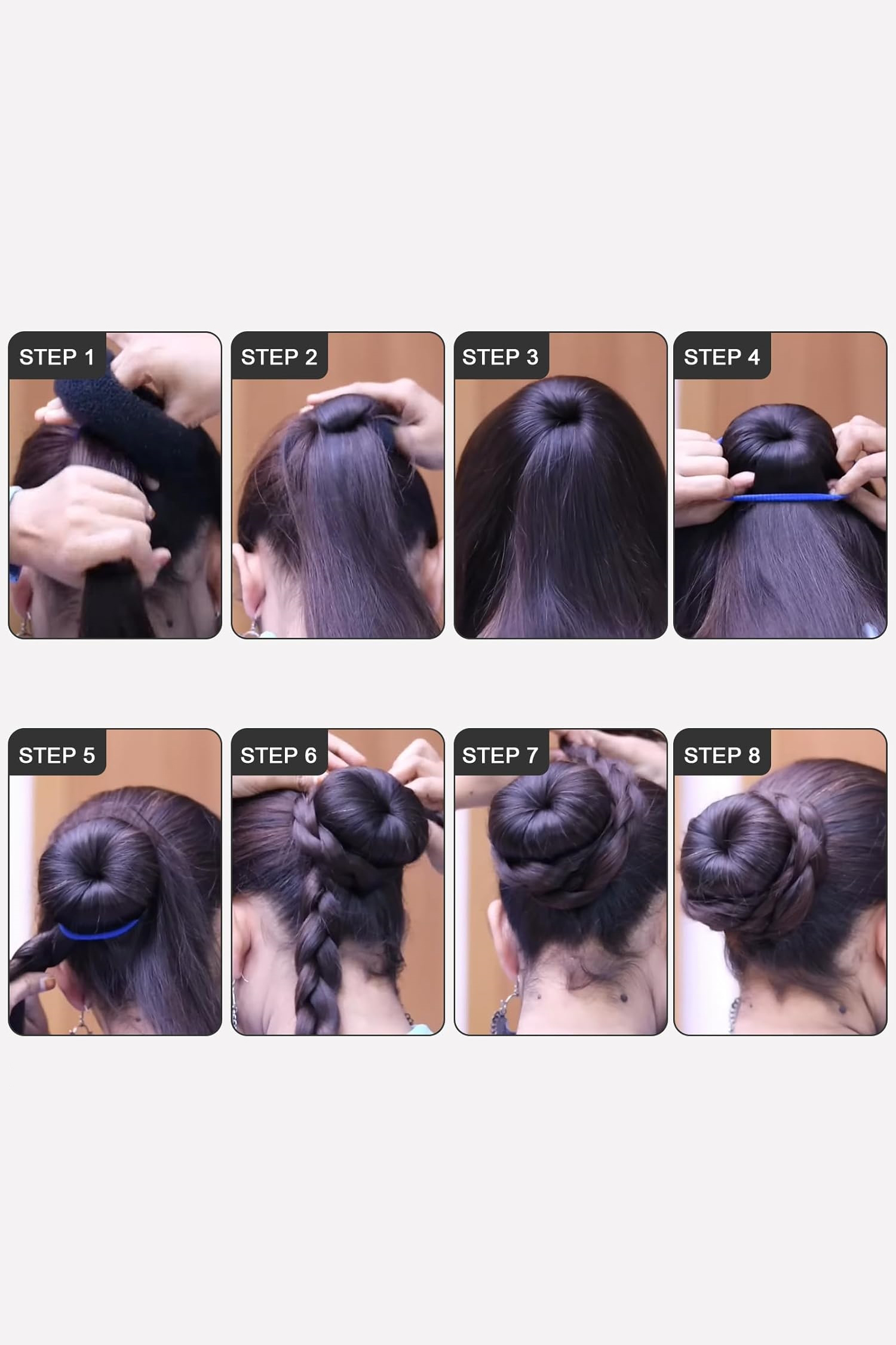 Saç Topuz Süngeri KAHVE 10 METRE Forero Design 720599