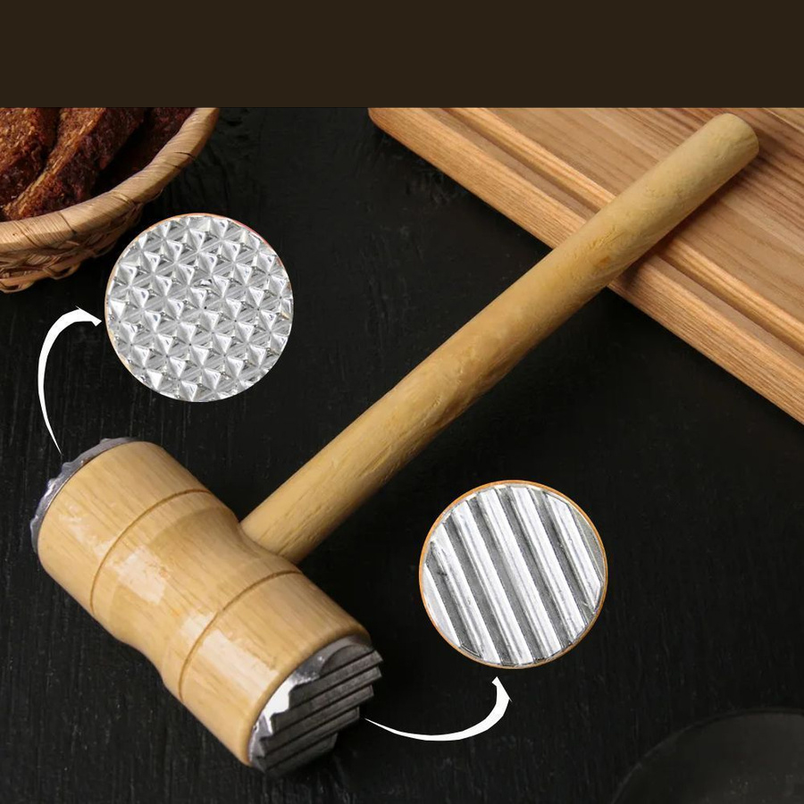 TransForMacion Pratik Et Tokmağı Ahşap Sap Lieteswe 720610