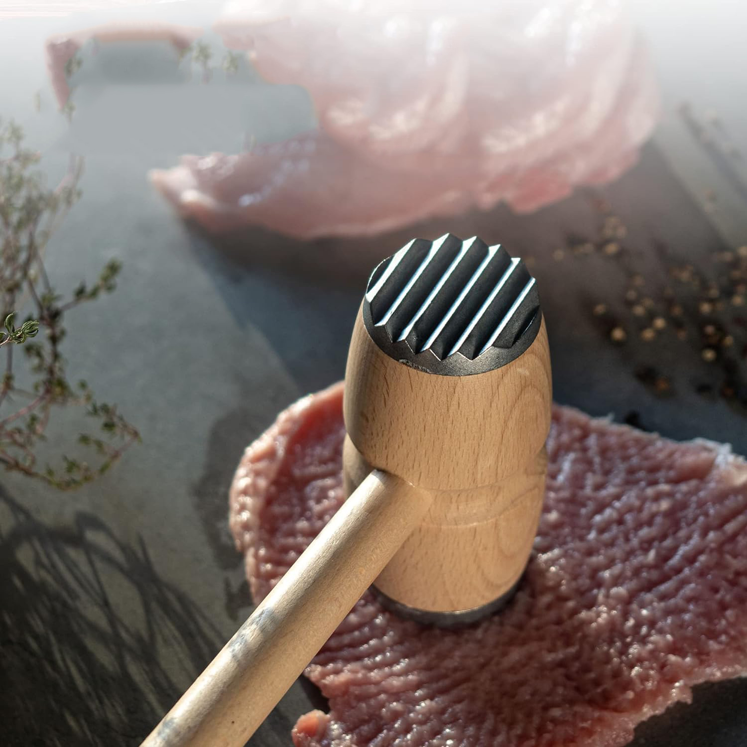 TransForMacion Pratik Et Tokmağı Ahşap Sap Lieteswe 720610