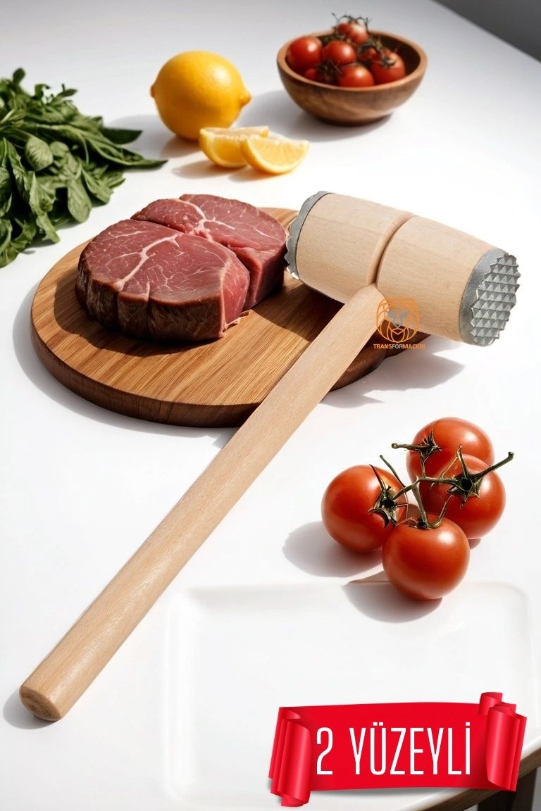 TransForMacion Pratik Et Tokmağı Ahşap Sap Lieteswe 720610